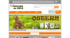 Desktop Screenshot of buchhandlung-held.de